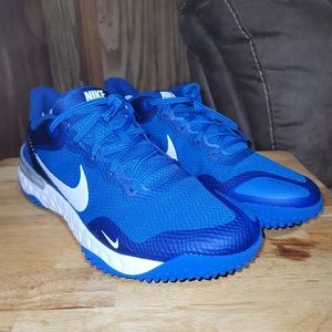 Nike Alpha Huarache Elite 3 Turf Size 13 'Game Royal' CK0748-401 NWOB